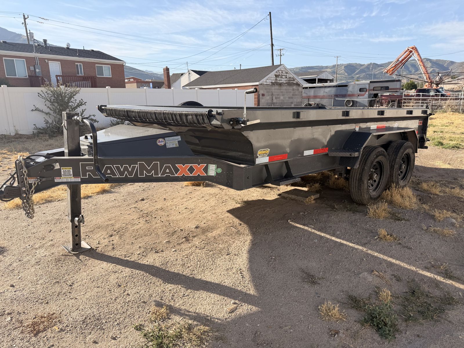 7x14 Hydraulic Dump Trailer For Sale