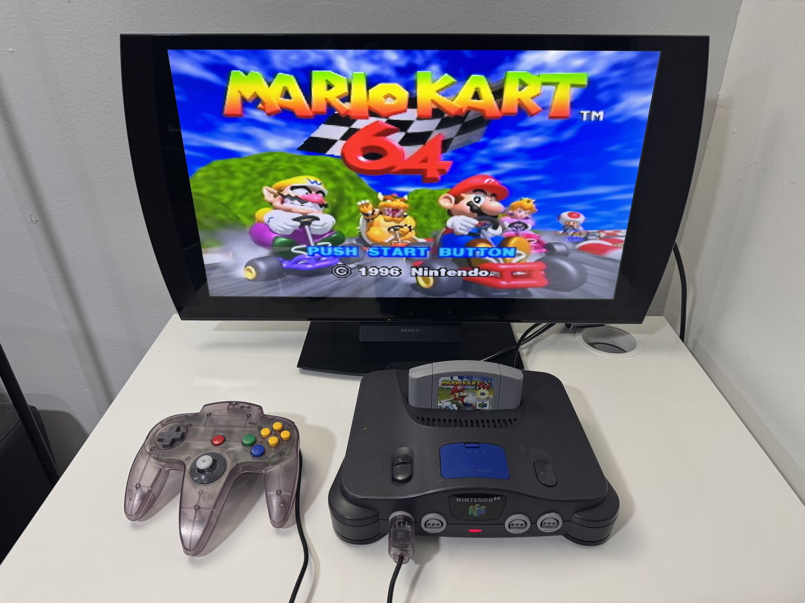 Nintendo 64 / N64 / Controller / Game / Cords