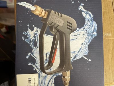 McKillance Swivel Gun Pressure Washer Nozzle - Lightweight Trigger, Snub Nose for Detailing