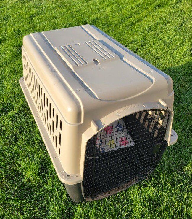 Large Plastic Pet Kennel 