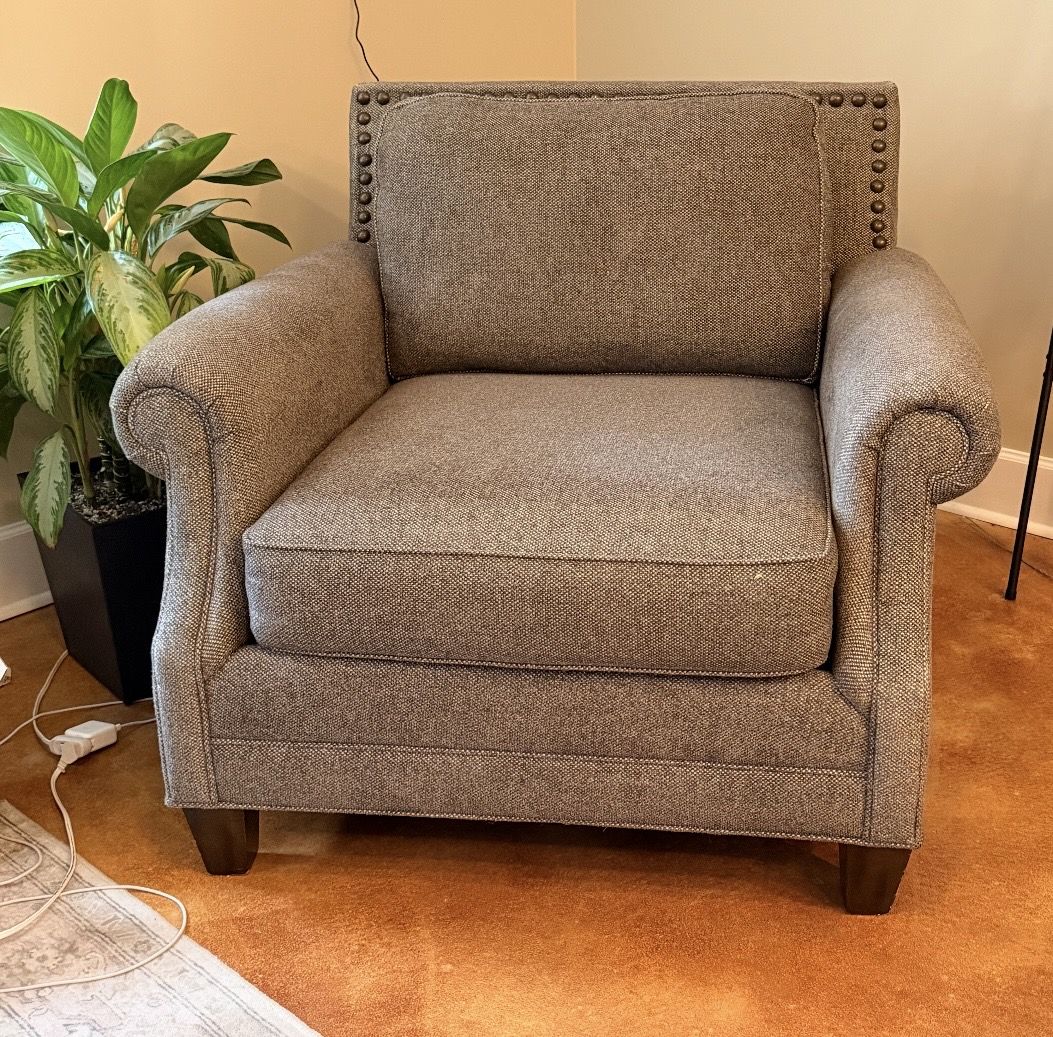Couch, ottoman, and chair set