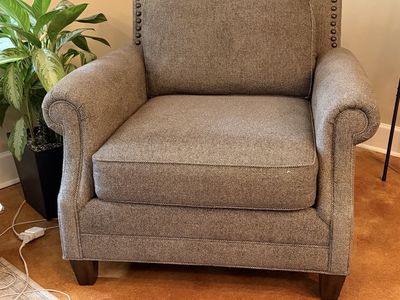 Couch, ottoman, and chair set