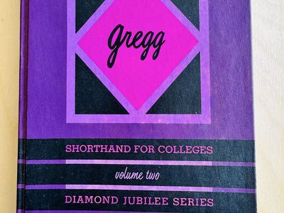 Gregg Shorthand for Colleges Volume Two Diamond Jubilee Series Textbook $12.98