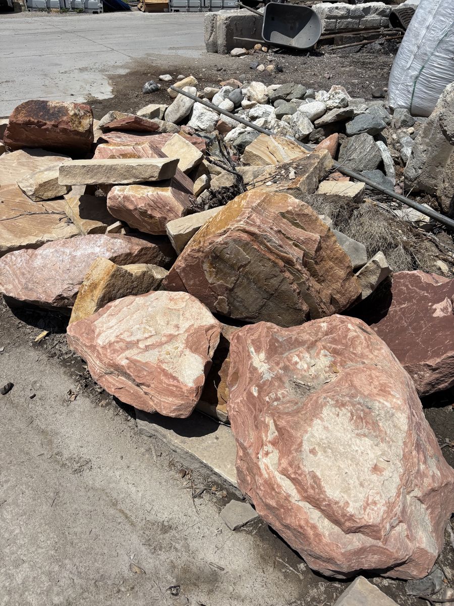 Landscape boulders