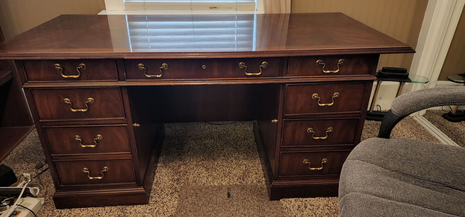 Mt. Airy desk and credenza – REDUCED - $950 for all