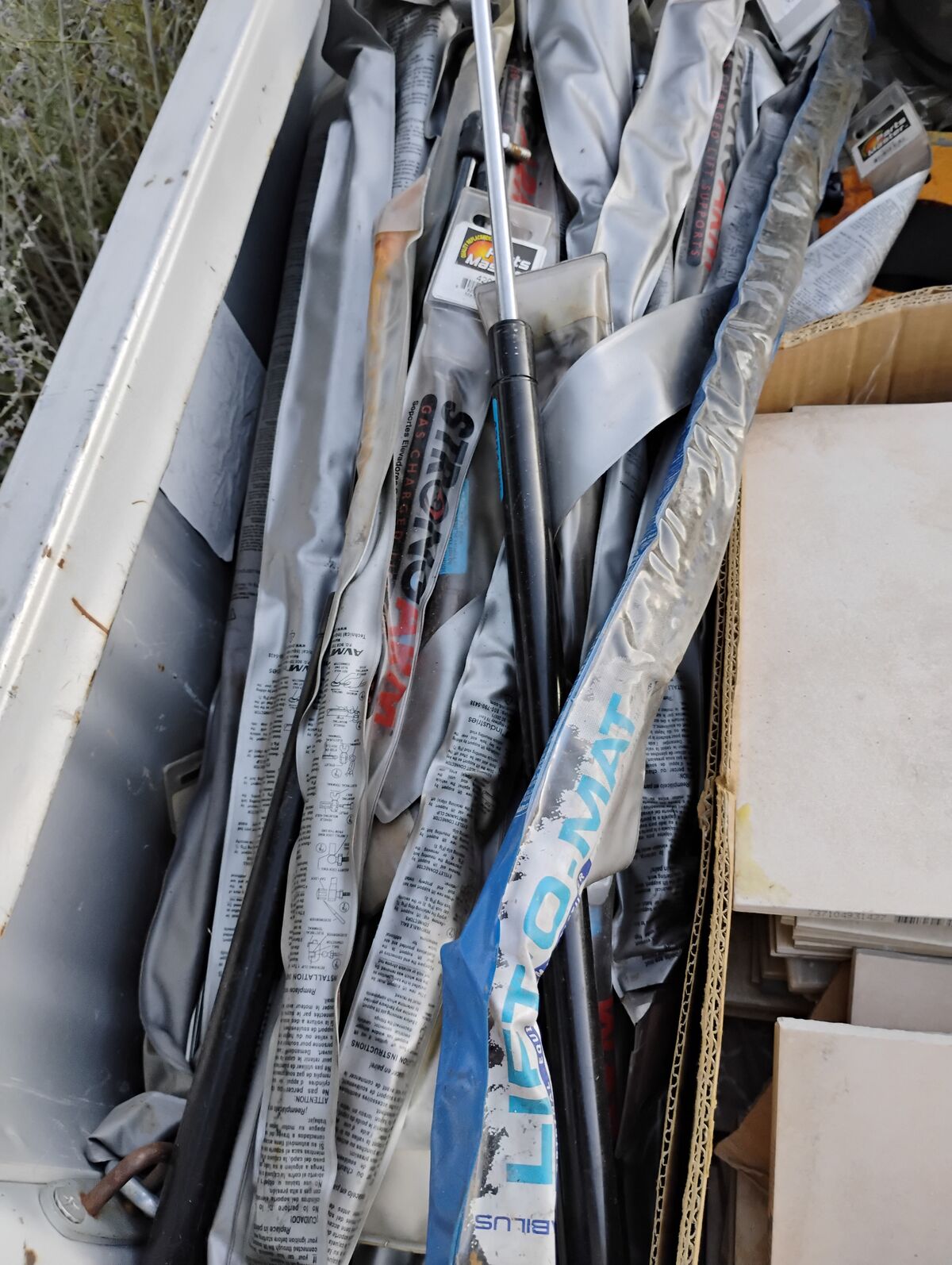 Hood and trunk shocks or lifts will be in town on short time he 30th