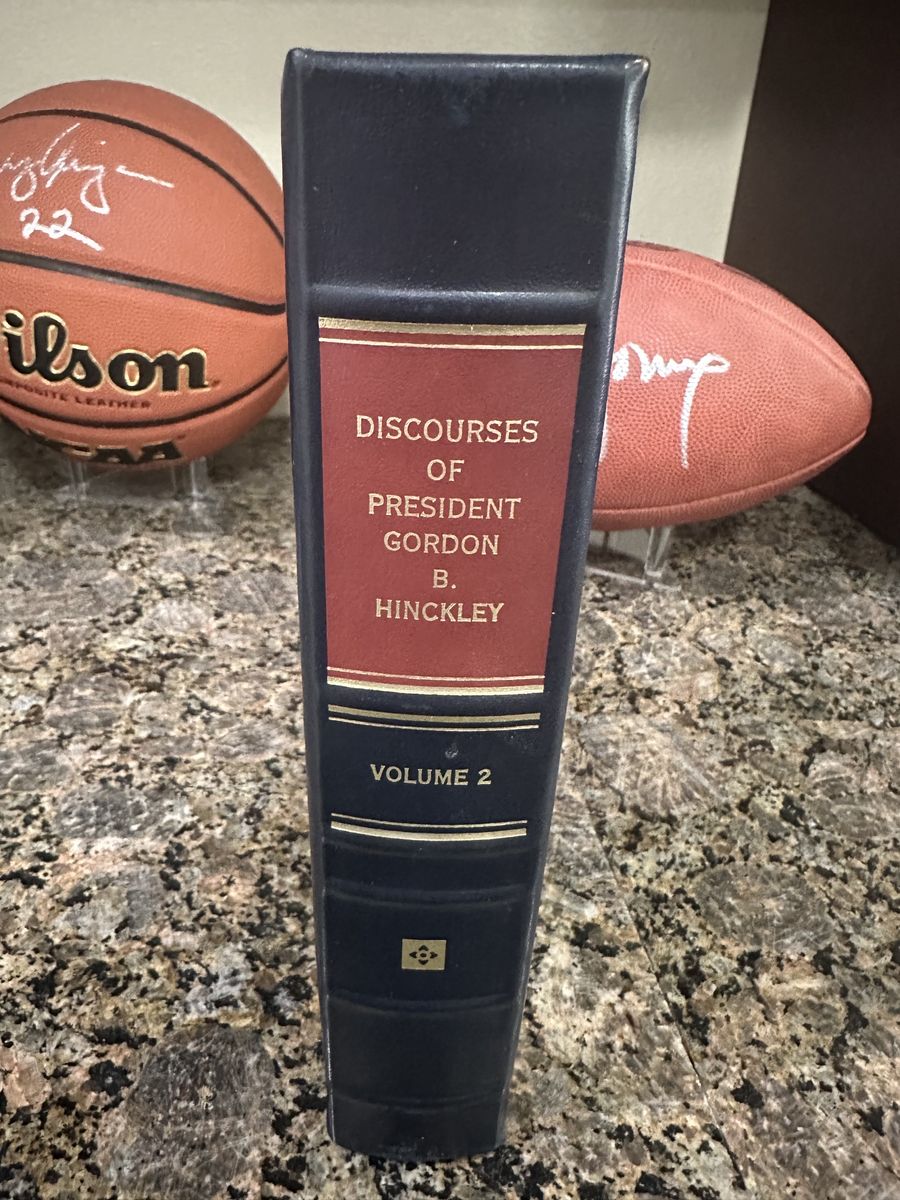 Discourses of President Gordon B Hinkley Volume 2 LDS Church Employee Gift Book