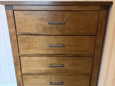 Solid wood dresser