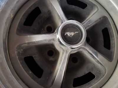 1969 GT 500 Mustang Wheel Rim & Tire (1 of 4)