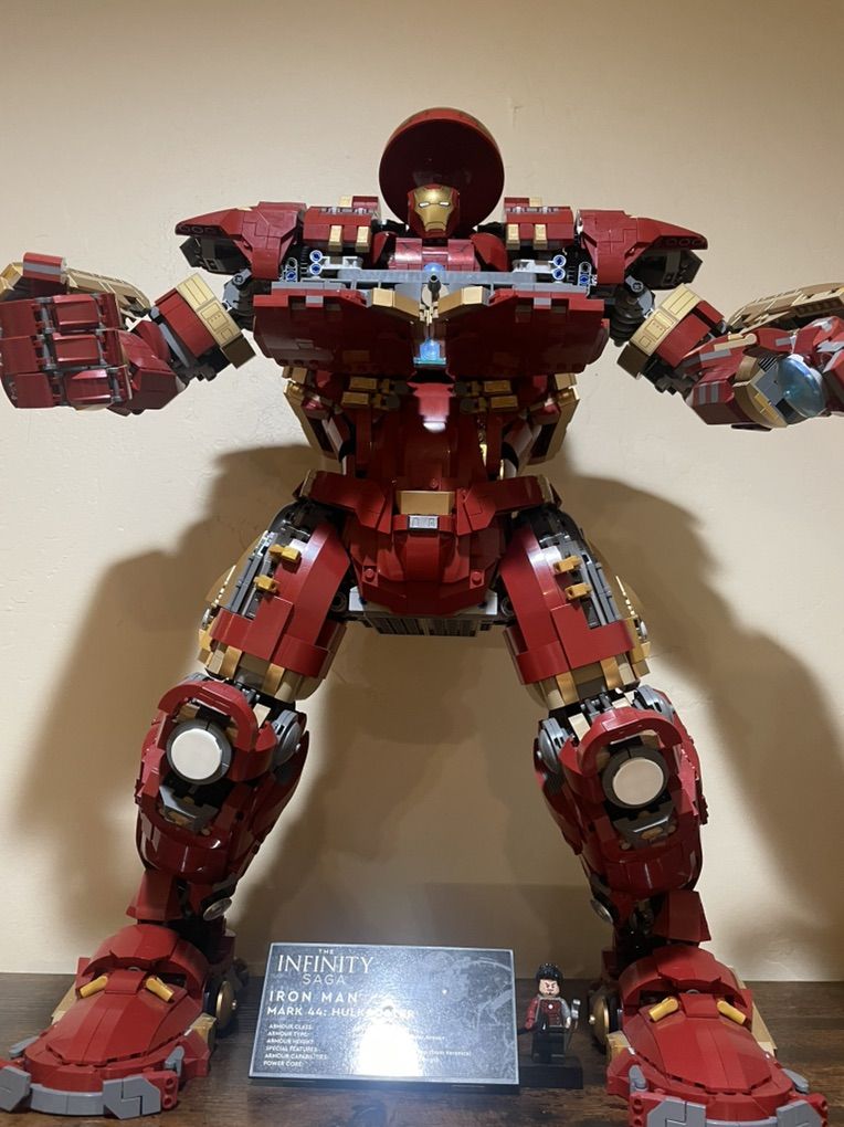 Hulkbuster Lego 76210 With Iron Man 76206