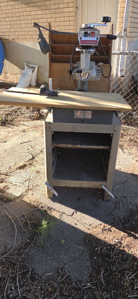 DeWalt 740 Radial Saw and Stand.