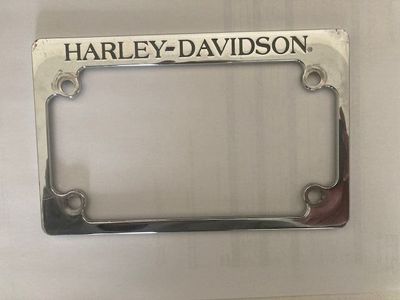 Harley Davidson license plate frame
