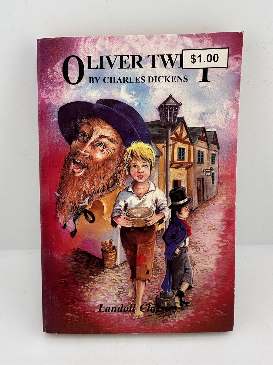 Oliver Twist Charles Dickens Landoll Classics PB 1993 Vintage Illustrated