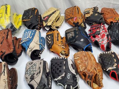 Baseball and TeeBall Mitts $10 - $20