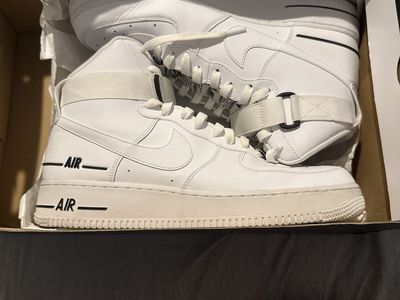 Nike Air Force 1 High '07 LV8 3 White Black Size 11