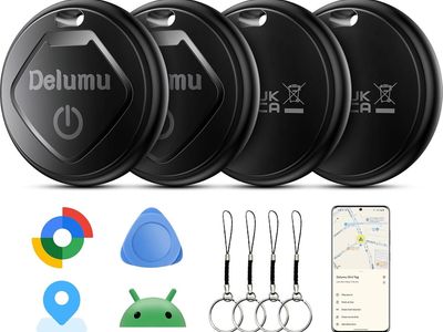 NEW Air Tracker Android, 2026 New Smart Tags-4 Pack Android Tracker for Google'S Find Hub App, Bluetooth Tracker Keys Finder etc