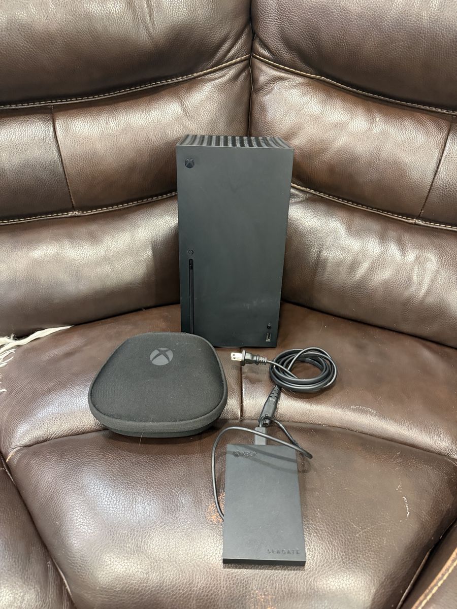 Microsoft Xbox Series X Console Bundle with Seagate Storage and Case