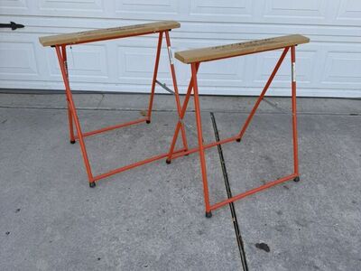 Fold-N-Go Folding Sawhorses $49.00