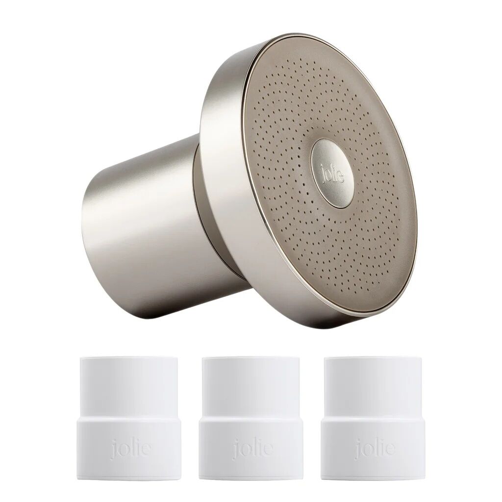 The Jolie Filtered Showerhead Bundle with Replacement Filters, Brushed Stainless Steel 1998778 #105327