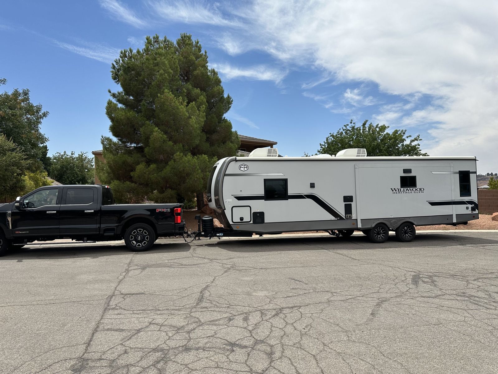 2025, 35 Foot Heritage Glen Camper, used once.