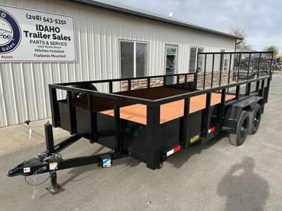 2026 Big Bubba's Trailers 82.5' x 16' 5' Tandem Landscape Trailer 7K - Pkg 3