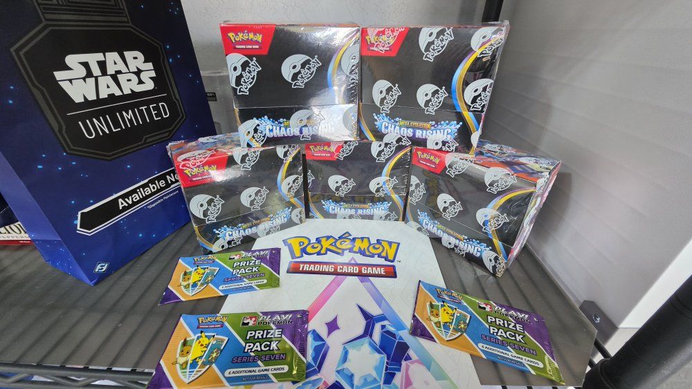 Pokemon TCG Mega Evolution Chaos Rising Booster Box - Factory Sealed Card Packs