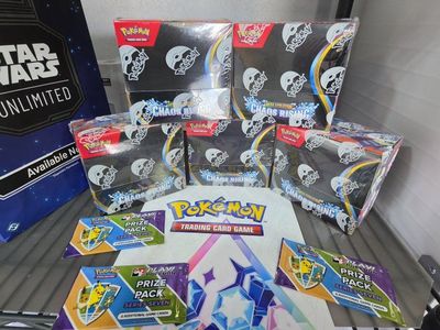 Pokemon TCG Mega Evolution Chaos Rising Booster Box - Factory Sealed Card Packs