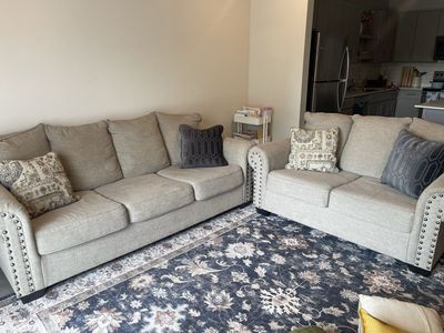 Set of Gray Couches