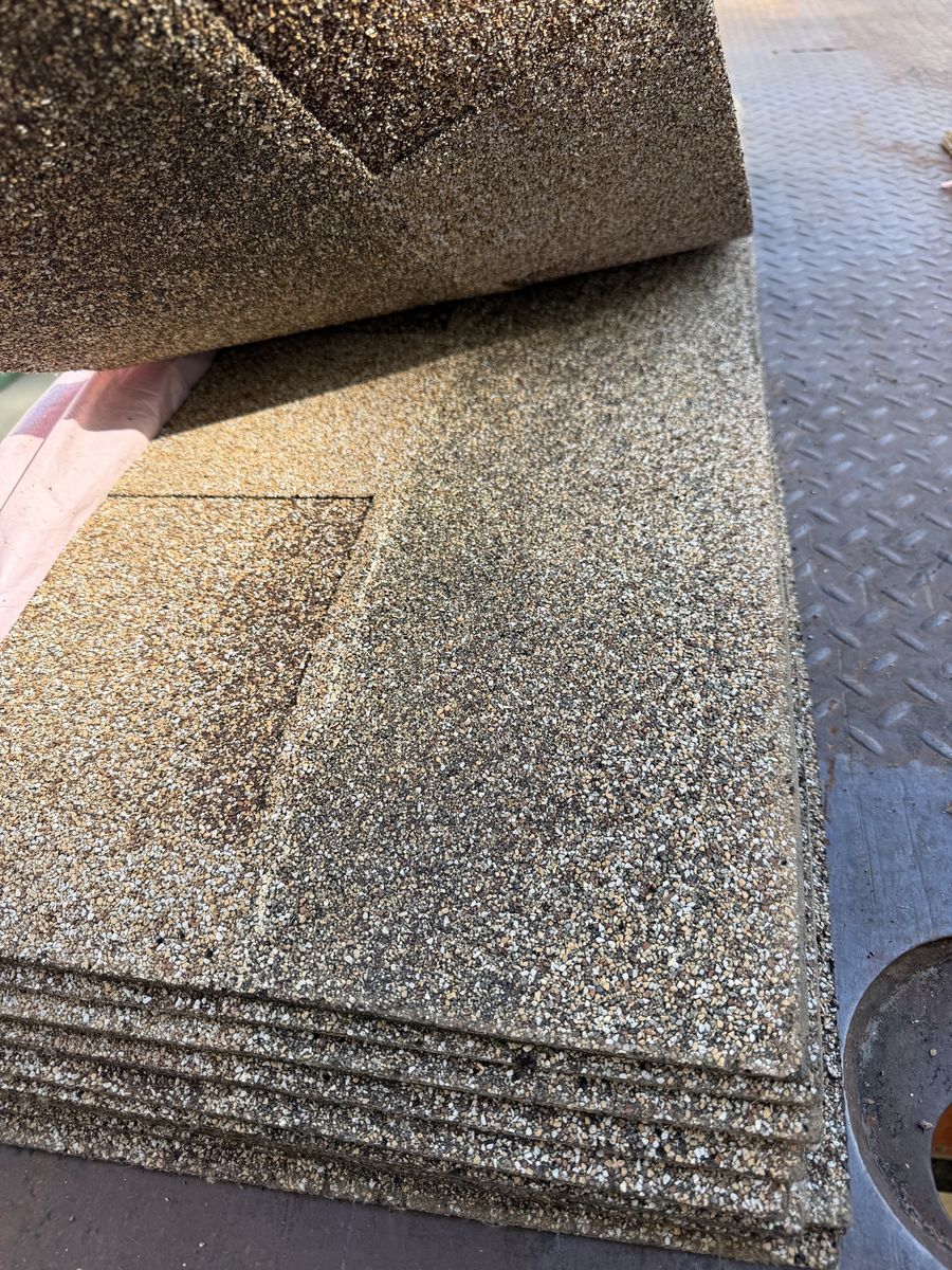 Roofing shingles for sale ( light brown color )