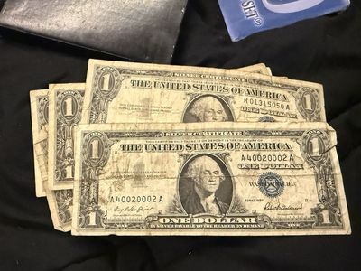 $1 silver certificates