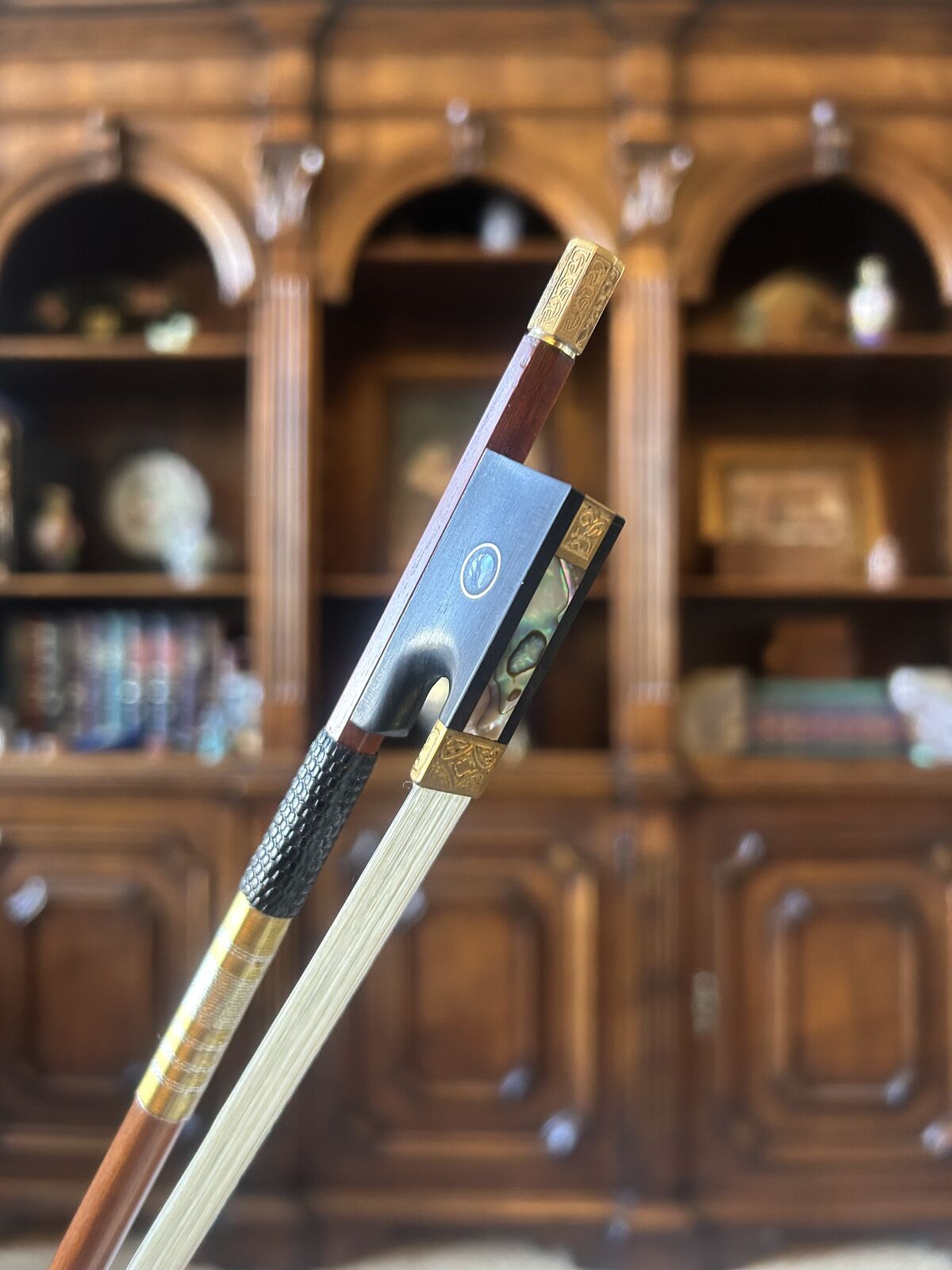 GORGEOUS Unique, Beautiful Violin, Viola and Cello Bows