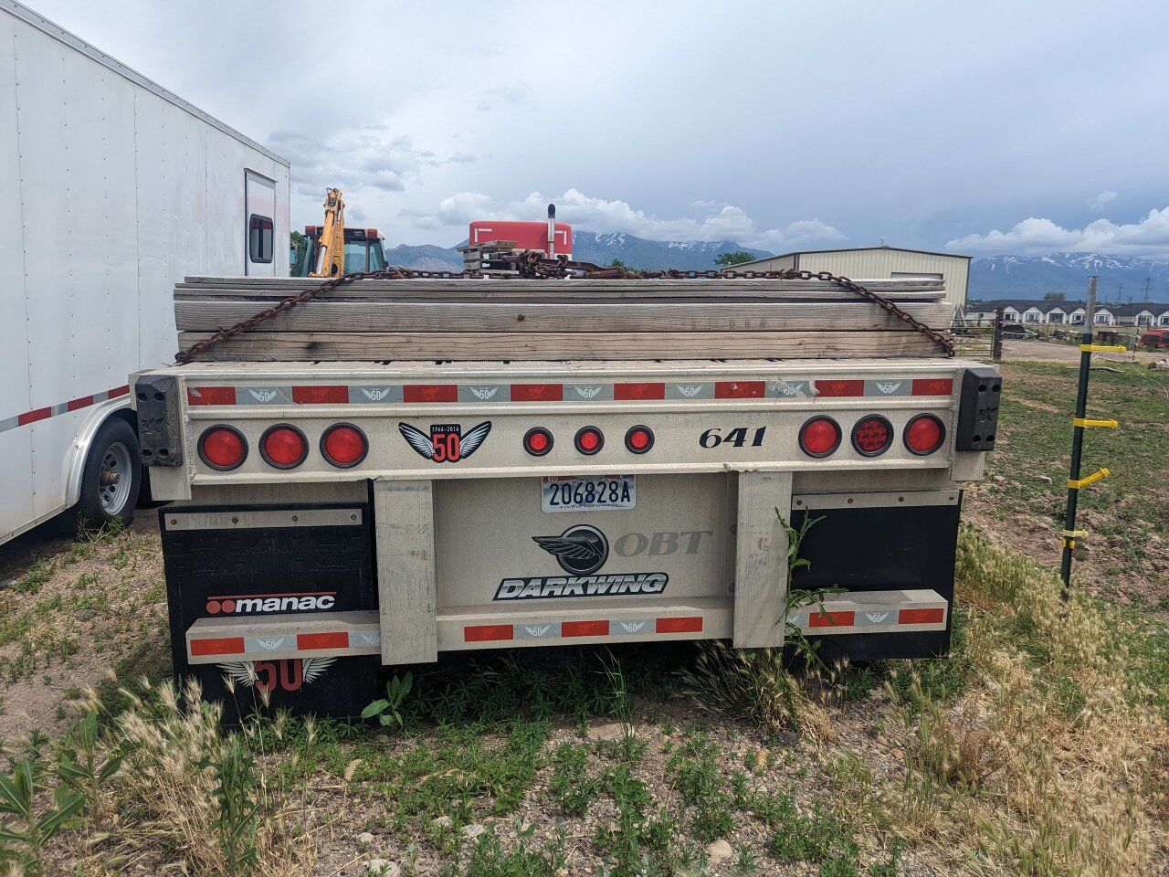 2017 manac darkwing 48' flatbed