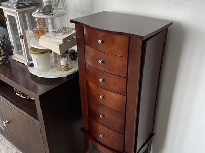 Solid wood Jewelry Stand Organizer