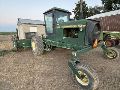 John Deere swather