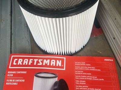 Craftsman filter for wet dry vacuum