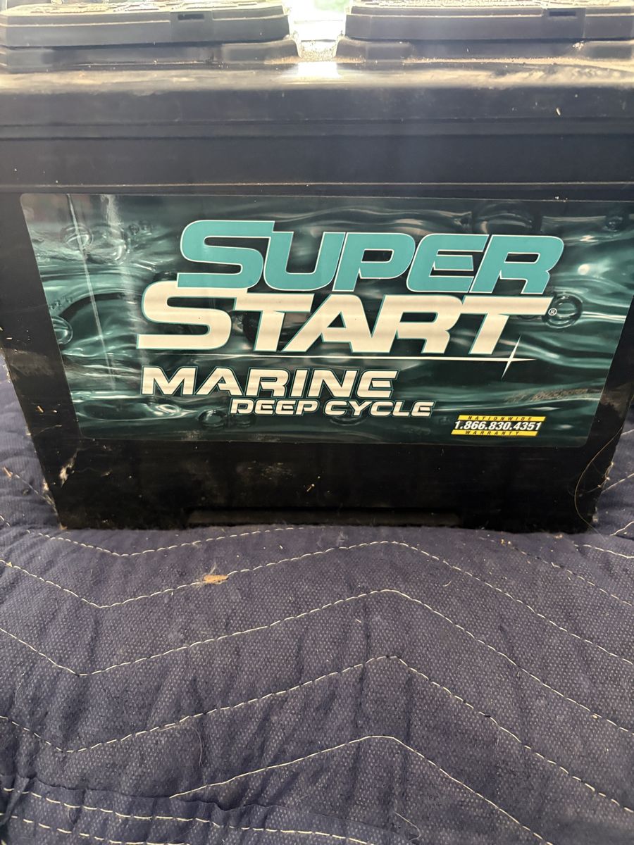 2 Super Start Marine Deep Cycle batteries 