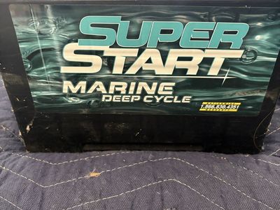 2 Super Start Marine Deep Cycle batteries