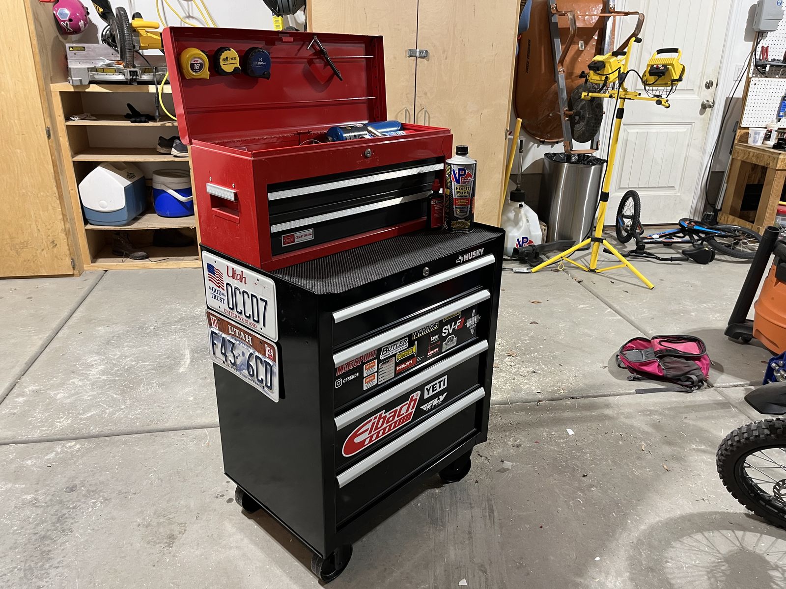 Husky 4 drawer toolbox