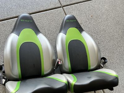 Mint OEM Rear Seats for Kawasaki Teryx 4 (pair) - Factory Take-Outs