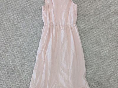 Old Navy girls light pink sun dress, size L 10/12