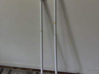 Tension rods for curtains