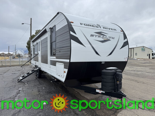 2025 Forest River Stealth 2630SLE Toy Hauler Garage