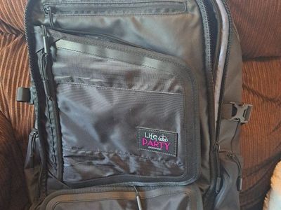 Brand new black Origaudio backpack
