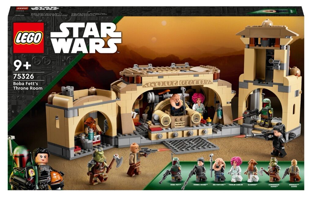LEGO Star Wars Boba Fett's Throne Room 75326 - NEW