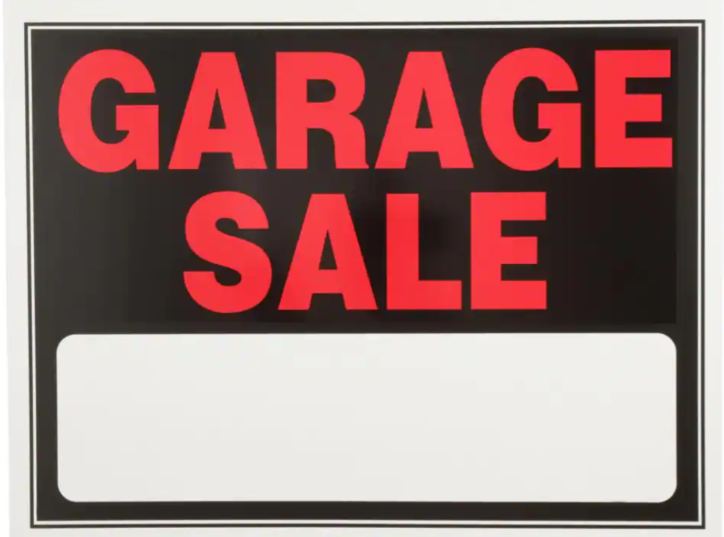 2 day Real estate moving garage sale