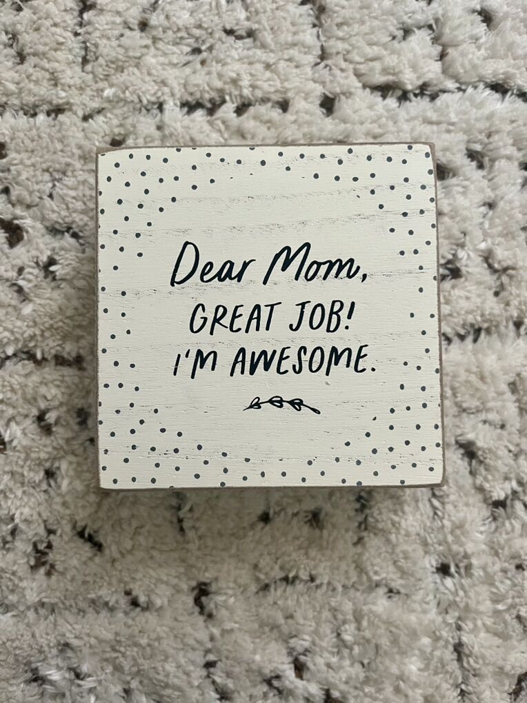 Wood Decor with Quote