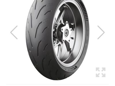 MICHELIN POWER 6 180/55/17 REAR MOTORCYCLE TIRE NEW...