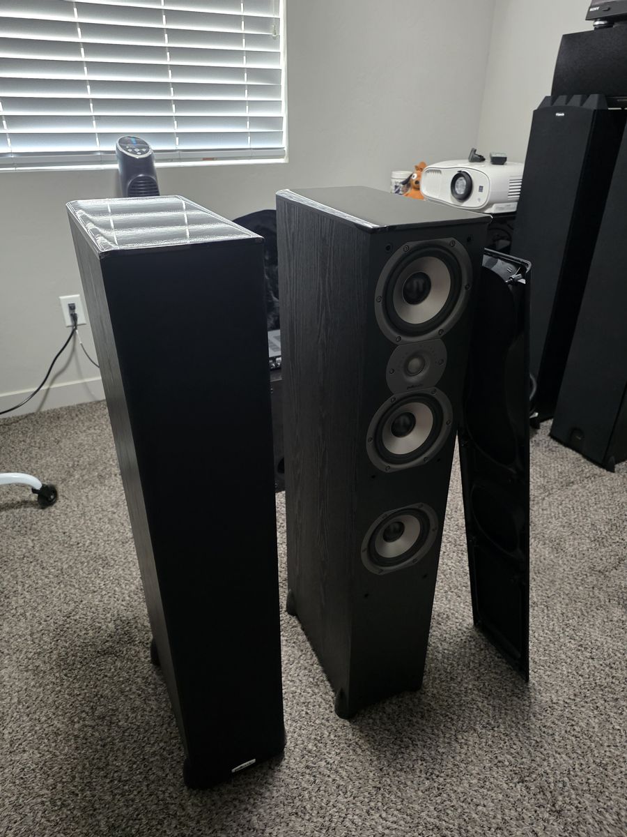 Polk Audio Towers and Center Speaker