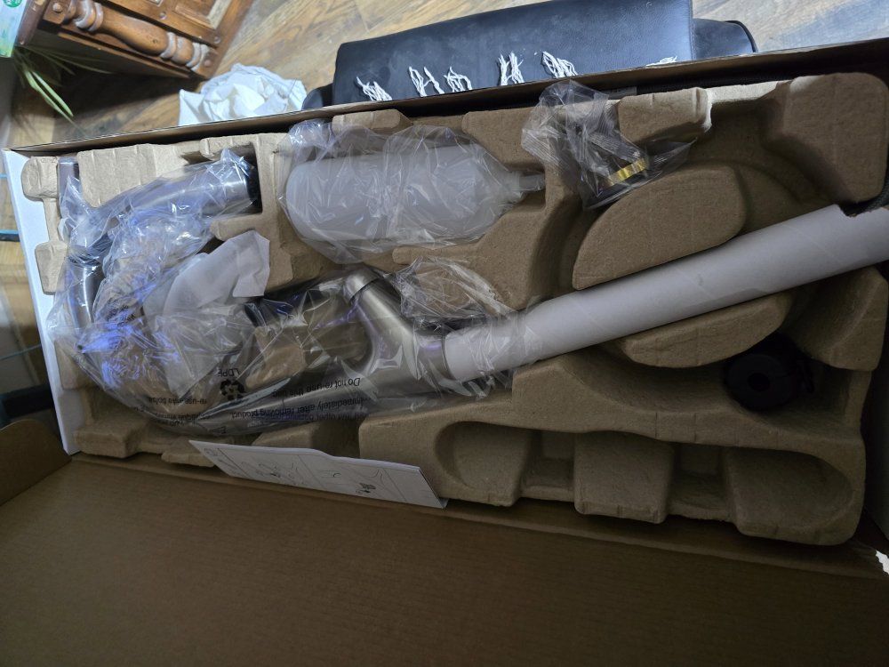 KOHLER KITCHEN FAUCET WITH SOAP DISPENSER