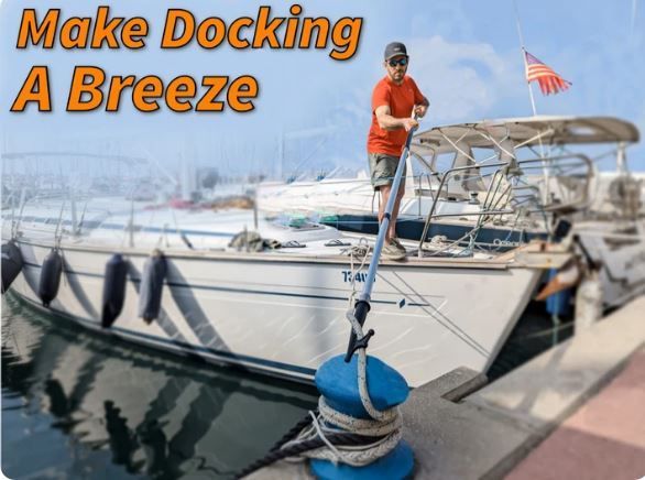 Telescoping Boat/Pool Hook 4’-7’, Aluminum
